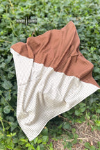 SMALL Polka Dot Coffee Wild Rag